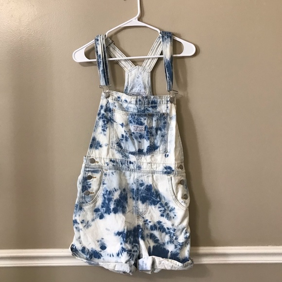 Levi's Denim - Levi’s Vintage Style Tie Dye Shortalls